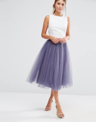 Little mistress shop maxi tulle skirt