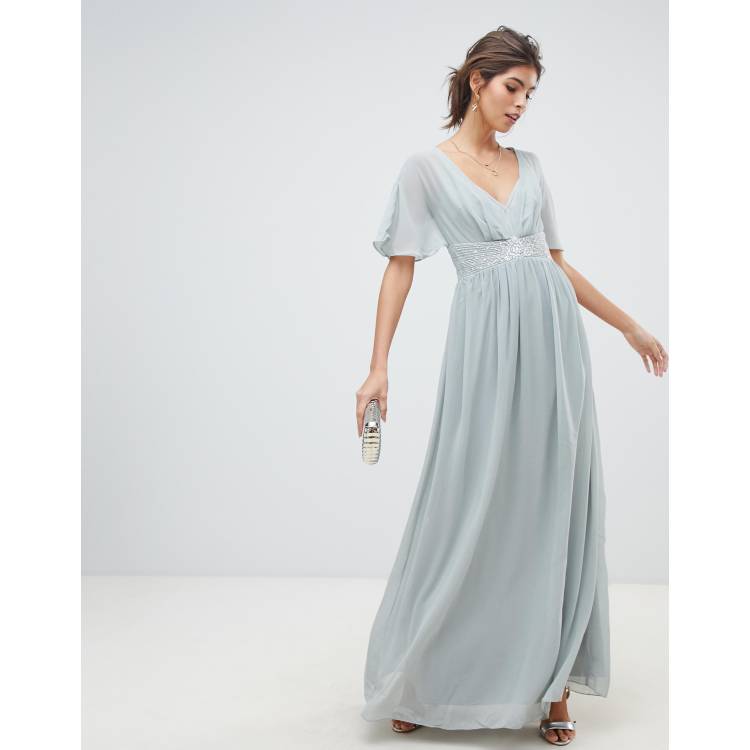 Little mistress waterlily outlet maxi dress