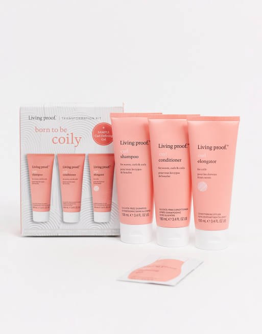 Living Proof – Born To Be Coily – Pflegeset für gelocktes Haar