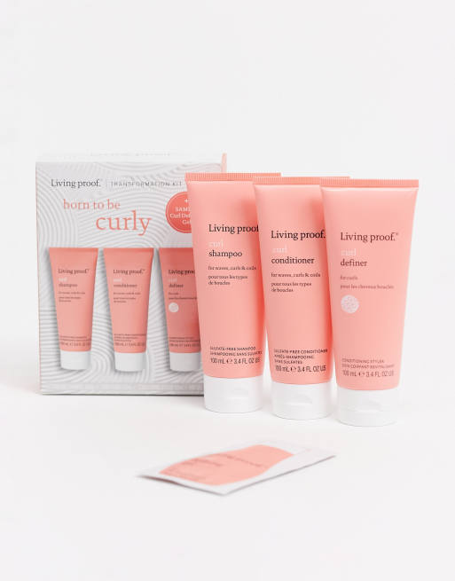 Living Proof – Born To Be Curly Kit – Hårvårdsset för lockigt hår