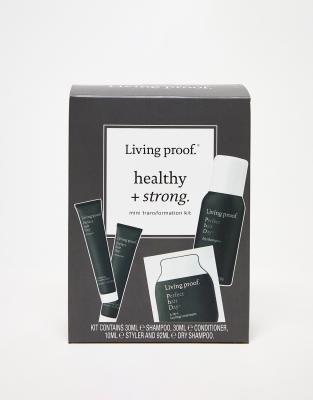 Living Proof - Healthy & Strong Mini Transformation Kit - Kleines Haarpflege-Set-Keine Farbe