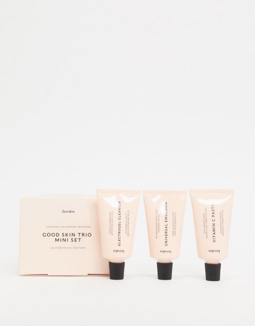 Lixirskin – Good Skin Trio Mini Set – Set med hudvårdsprodukter i miniformat – SPARA 12 %