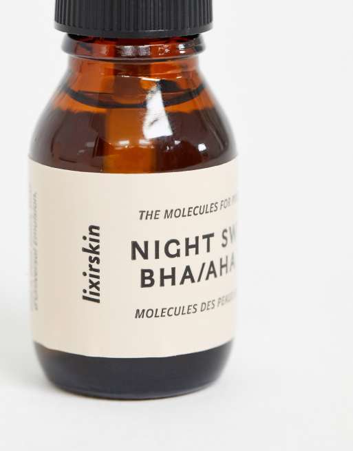 Lixirskin Night Switch serum na noc z kwasami BHA/AHA 10% 15 ml, 3 z 4