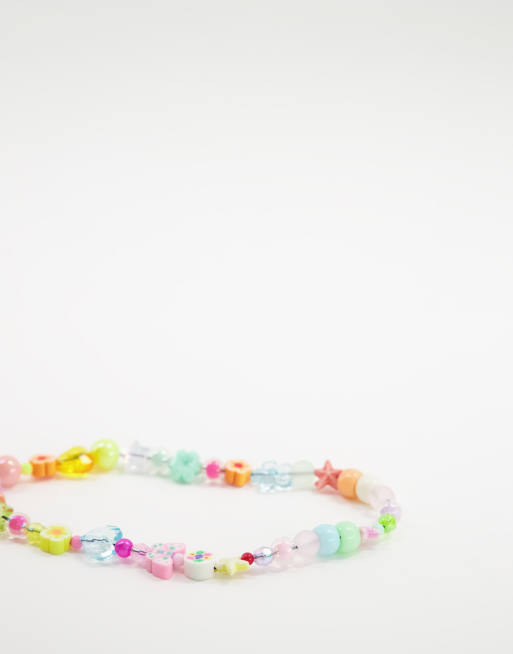 LMNADE - Bedeltje met veelkleurige kraaltjes voor telefoon, 2 van 4