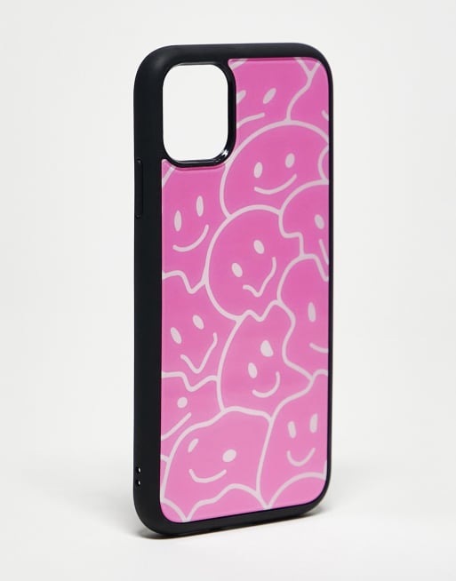 LMNADE - Pink cover til iPhone 11 med ansigter