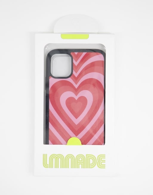 LMNADE Red Hearts iPhone Case 