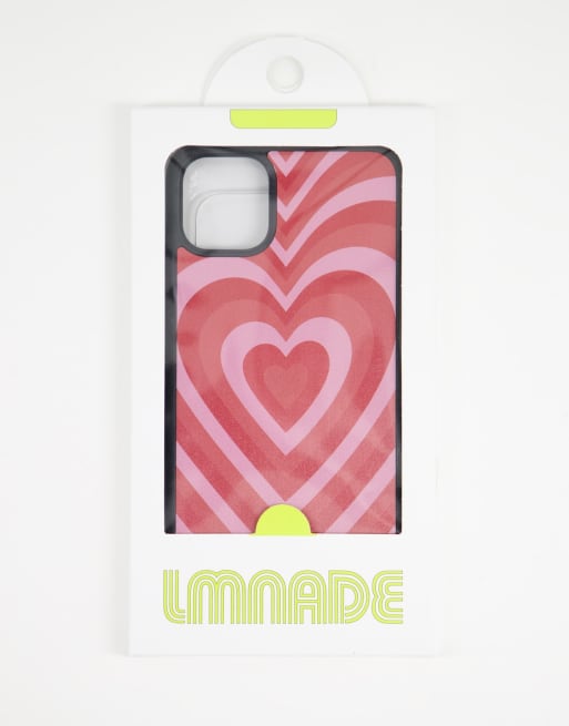 LMNADE Red Hearts iPhone Case 