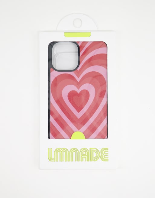 LMNADE Red Hearts iPhone Case 