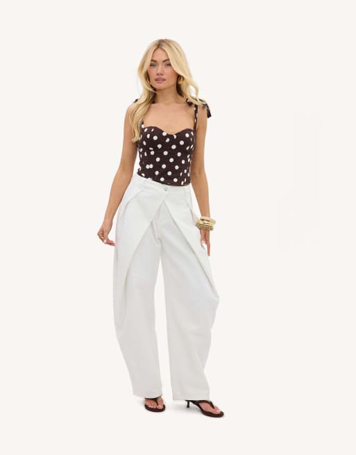 Loavies Blissful breeze balloon jeans in offwhite, 4 of 4