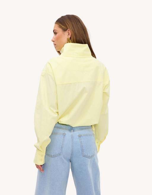 Loavies Celebrate the now blouse in light yellow, 3 of 4