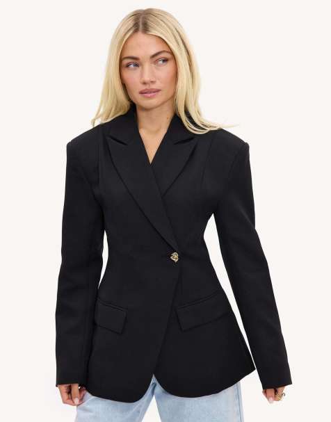 Loavies Cosmic echoes blazer in black - view 1