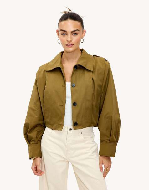 Loavies Never stop climbing trenchcoat in brown - view 1
