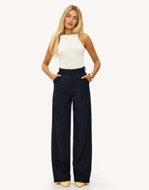 Loavies One last song pantalon trousers in blue - view 1