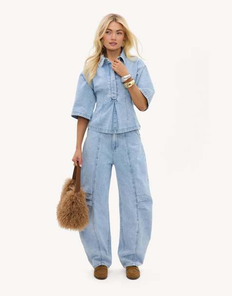 Loavies Pure devotion balloon jeans in blue - view 1