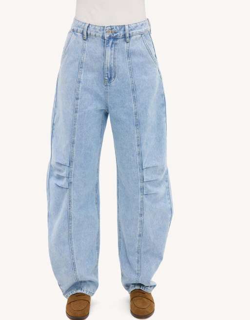 Loavies Pure devotion balloon jeans in blue, 2 of 4