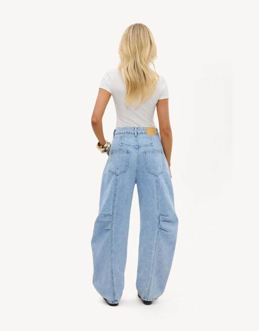 Loavies Pure devotion balloon jeans in blue, 4 of 4