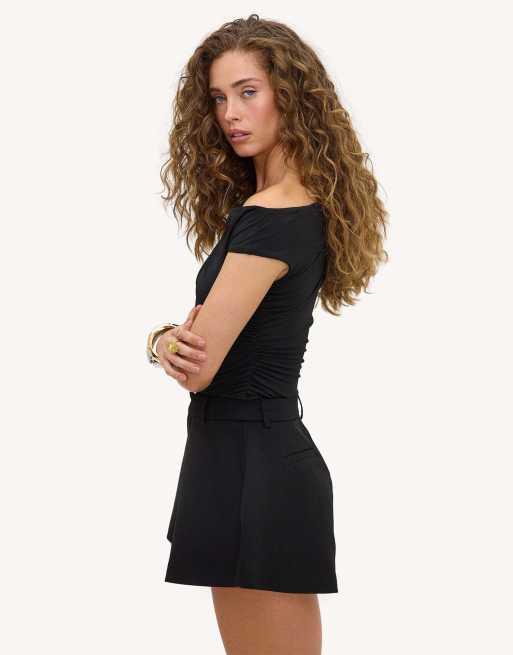 Loavies Twilight treasures shorts in black, 3 of 4