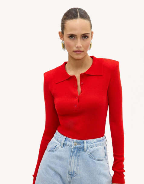 Loavies Unlock your soul top in red - view 1