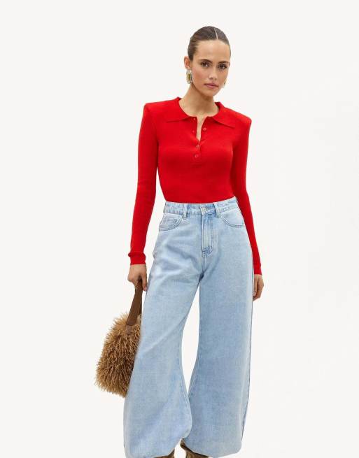 Loavies Unlock your soul top in red, 2 of 4