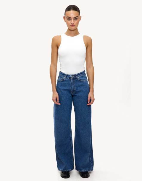 Loavies Until the first light wide jeans in blue - view 1