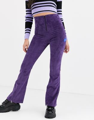 high waisted corduroy flares