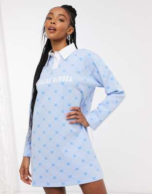 oversized polo dress