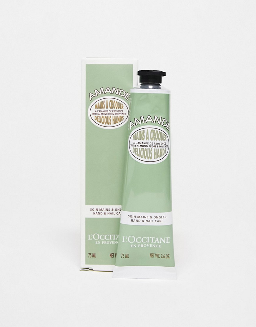 L’Occitane Almond Delicious Hands Cream 75ml-No colour