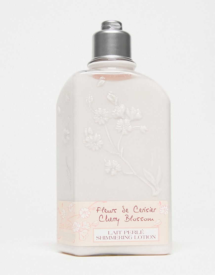 L’Occitane Cherry Blossom Shimmering Lotion 250ml-No colour