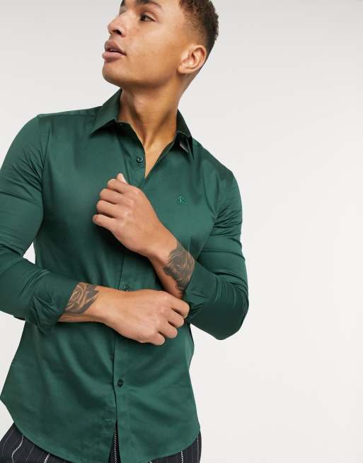 forest green shirt mens