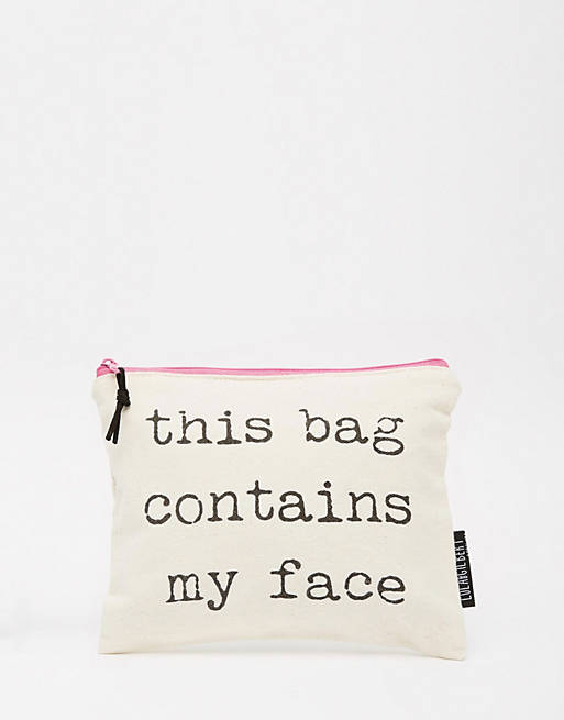 Lola & Gilbert – This Bag Contains My Face – Beuteltasche
