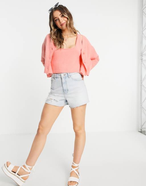 Lola cropped deals cardi sweater