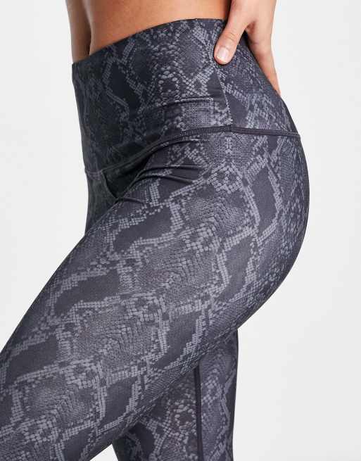 High waisted shop snake print leggings