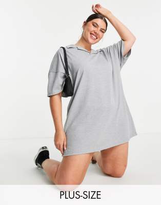 plus size polo shirt dress