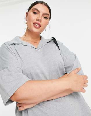 plus size polo shirt dress