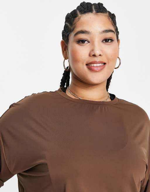 Lola May Plus relaxed fit sports t-shirt, 4 of 4