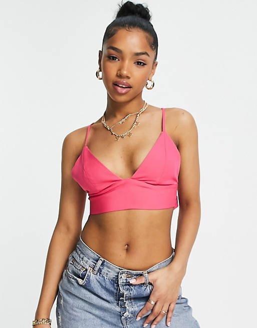 Lola May tie back cropped cami top (part of a set)