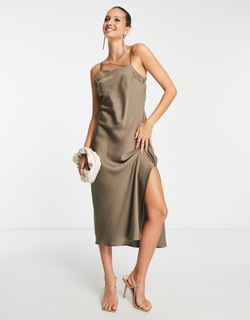Vestito tortora top