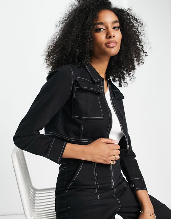 https://images.asos-media.com/products/lola-may-zip-up-denim-shirt-in-black-with-contrast-stitch-part-of-a-set/202486778-1-black?$n_550w$&wid=550&fit=constrain