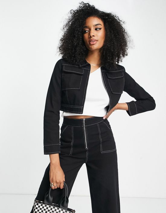 https://images.asos-media.com/products/lola-may-zip-up-denim-shirt-in-black-with-contrast-stitch-part-of-a-set/202486778-4?$n_550w$&wid=550&fit=constrain
