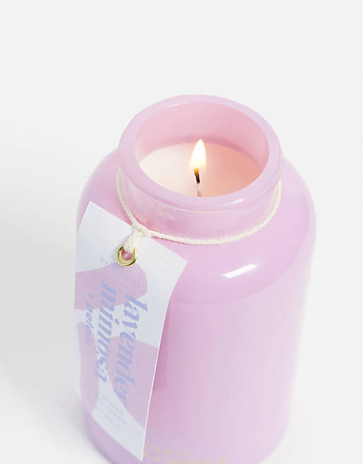Gifts LOLLI Lavender Mimosa & Petals Candle 225g 