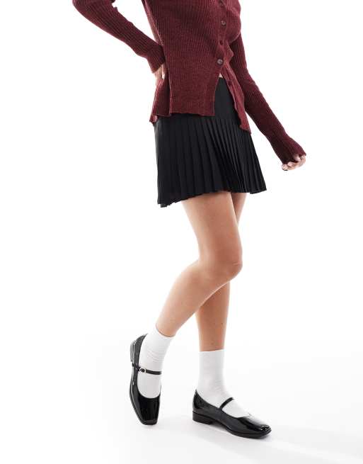London Rebel - Abigail - Scarpe Mary Jane nere verniciate, 2 di 4