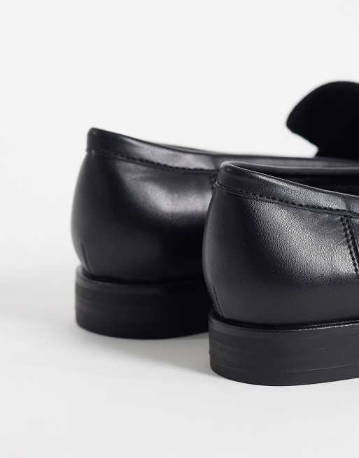 London Rebel - Amber - Mocassins à bride et pampilles - Noir , 4 de 4