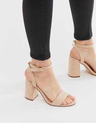 london rebel block heel