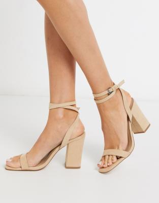 london rebel block heel