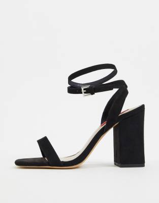 london rebel block heel