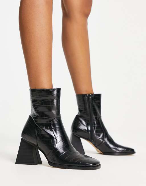 Bottines 2025 talon triangle