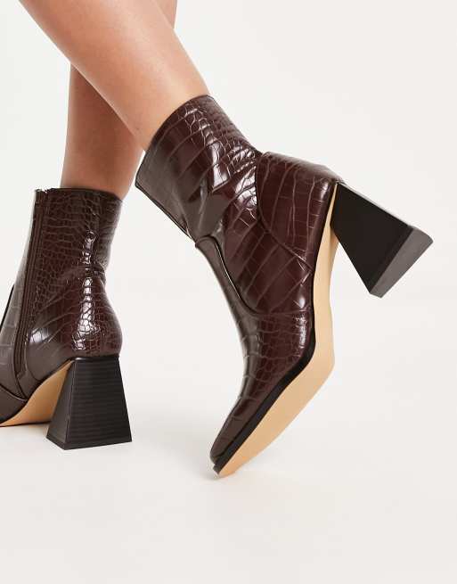 Bottines talons outlet triangle