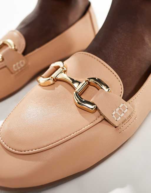 London Rebel - Chaussures plates avec mors et bout pointu - Camel, 2 de 4