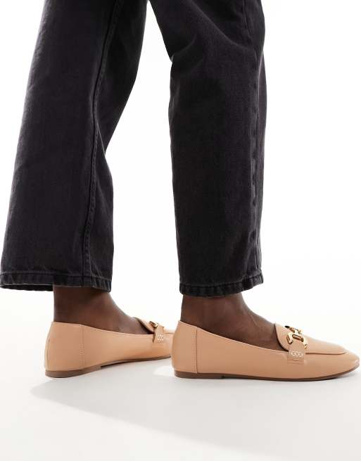 London Rebel - Chaussures plates avec mors et bout pointu - Camel, 3 de 4