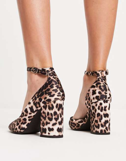 Chaussure 2025 talon leopard